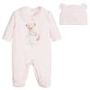 lapin house girls pink velour babysuit hat set with carry case 139711 c599322f2dbd457ee1d5f7480564c07f4c82a7cf