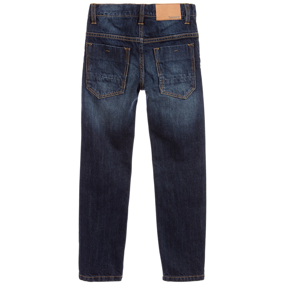 timberland boys blue stone wash denim jeans 132065 78f66da9422495f1c75e5a4caa869b08a1b03202