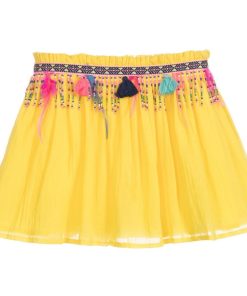 billieblush girls yellow cotton skirt 202511 961ec0a230743a0da9c6d4afc82f494fcc9337aa