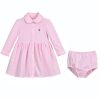 ralph lauren pale pink cotton dress set 231176 b52fc18d1d26c9986ed245af53d93853c4502599