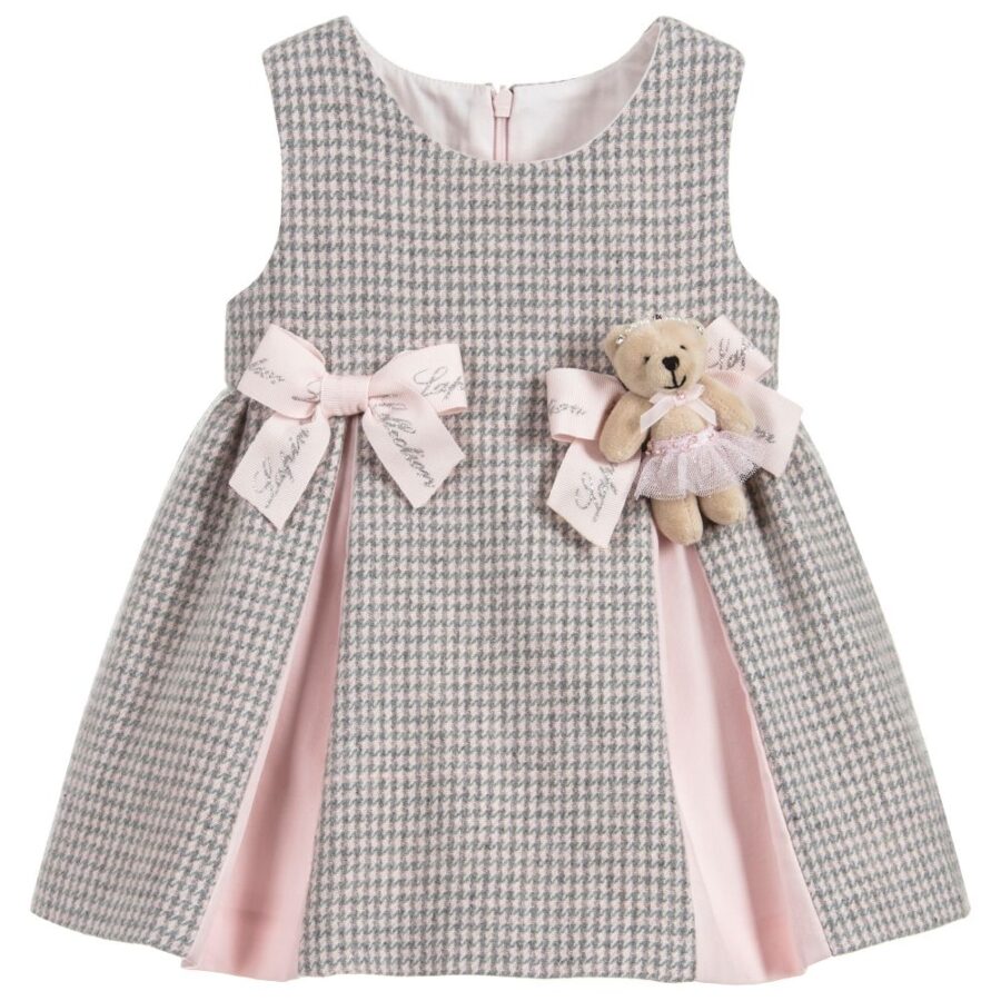 lapin house girls grey pink wool dress 227127 0499d7ee67c049e7bc3c6e8411d507f5b026954c