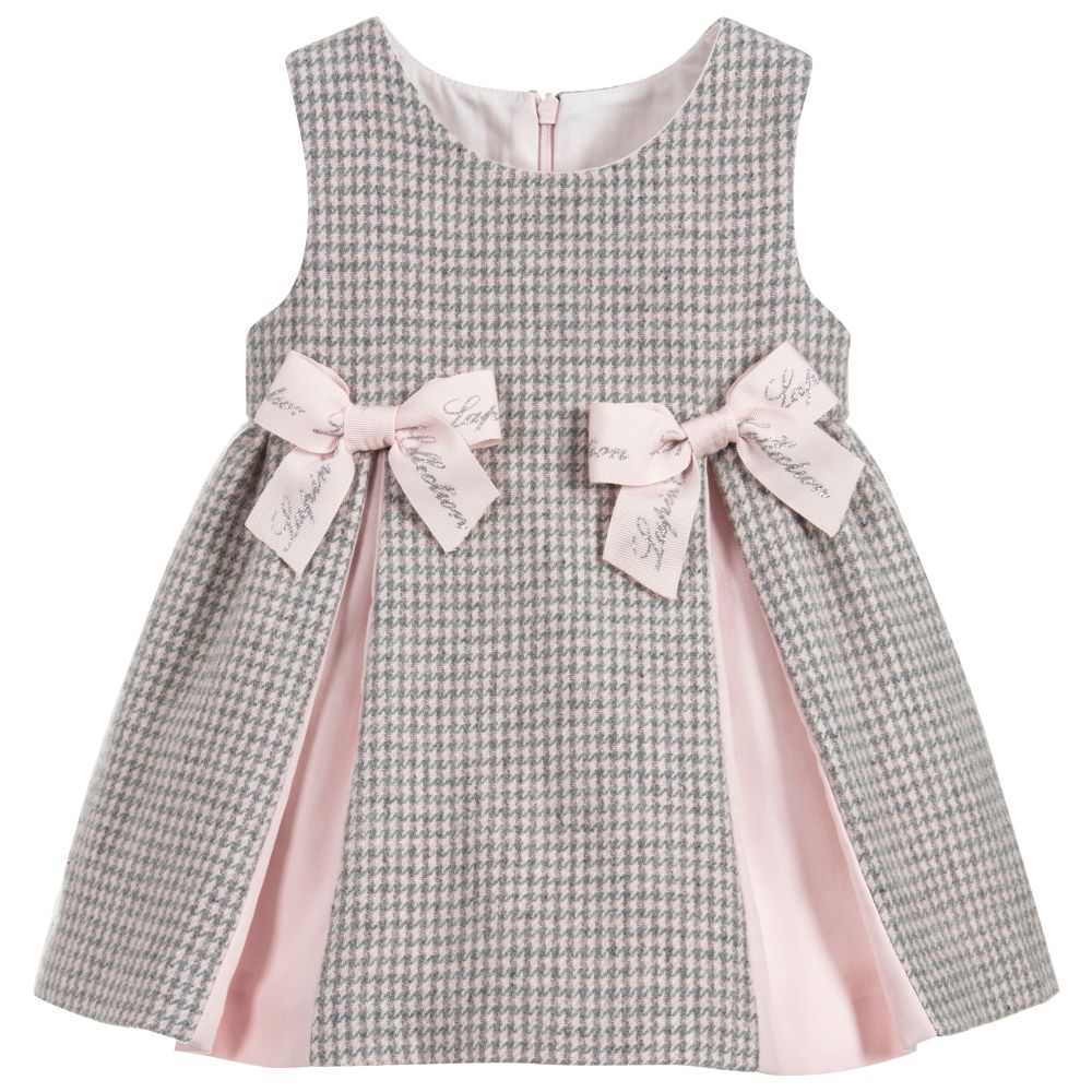 lapin house girls grey pink wool dress 227127 6d35795c5e5319f8d1c3e0bb425ca3f53238a763