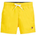 tommy hilfiger boys yellow logo swim shorts 296350 5b893b5ba3ead2274f003b4cc16c8efbcf6ee2d0
