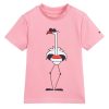 tommy hilfiger pink cotton flamingo t shirt 289417 e4fda05e579ece38a376677158c605b112fee4c3