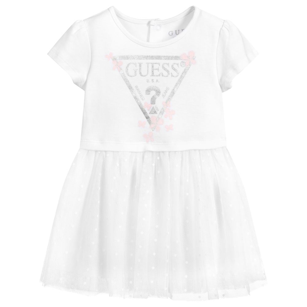 guess baby white cotton dress set 300556 e51c75d14a21a186e52bc4be877e67605e153668