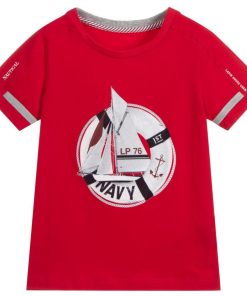 lapin house boys red cotton t shirt 301706 2fb4922fbb17804d0fb9591a46b80e22f546bf98