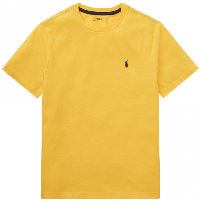 ralph lauren kids logo t shirt yellow p3167 85907 medium