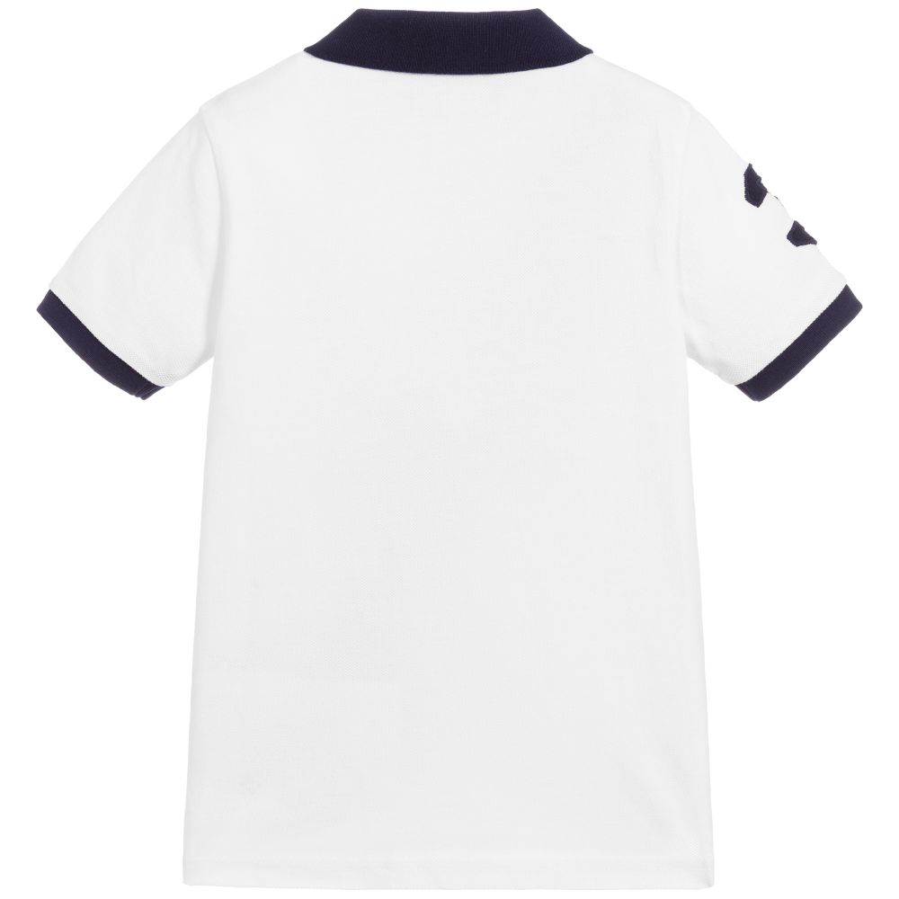ralph lauren boys white cotton polo shirt 312015 f51e8222a57e574c383c76fe97e1c611512e066d