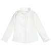 lapin house girls ivory cotton shirt 343137 78660aeccf79534bbc5bb7da46c5f551c717e11e