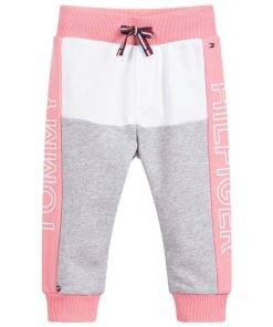tommy hilfiger grey pink logo joggers 324011 9d931af7fc219e704c1529545464d93a24cc1220