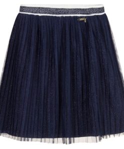 guess blue pleated tulle skirt 338070 782df4bdff1886515eec484f56907fc3c3c4e77d