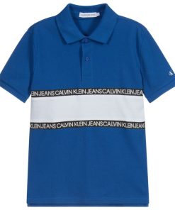 calvin klein blue organic cotton polo shirt 389507 2ca4fde244e482700a98bb531a0a801661a7197e