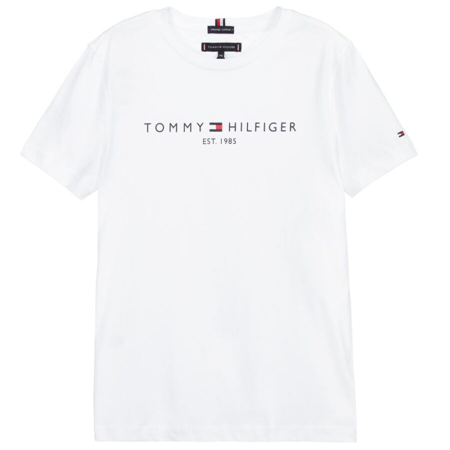 tommy hilfiger teen white logo t shirt 372967 41446399c6d3c5e6d2854c7e3af2f4a84889d047