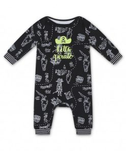 charlie choe baby boy pyjamas black pirate