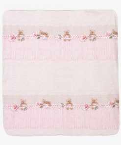 lapin house pink bear blanket 76cm 400469 9942bcea8120f001c98c8316cc5a83b3f1952ced