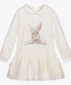 lapin house ivory jersey bunny dress 400425 d12c88eae4374aad22ec3ac799b0a536eed44d94