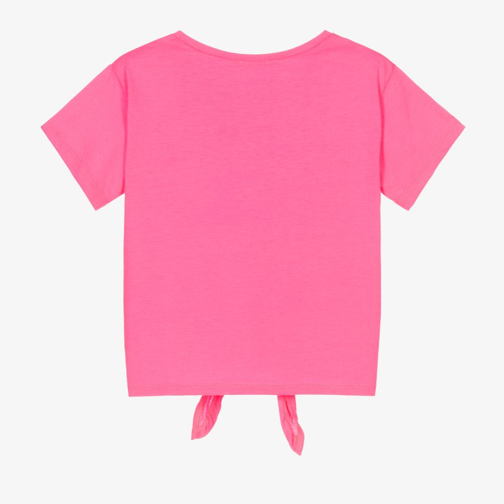 billieblush girls neon pink slogan t shirt 439485 c5e3ada296c7ff0fba370028ec5840b537b5fe9f