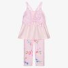 lapin house girls pink cotton leggings set 423697 04c727f251c9c0df04463d950f84e76483e39c11