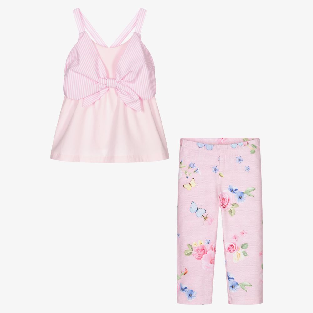 lapin house girls pink cotton leggings set 423697 f42a30da7cb7b3d718d75186c313f49fe87ee903