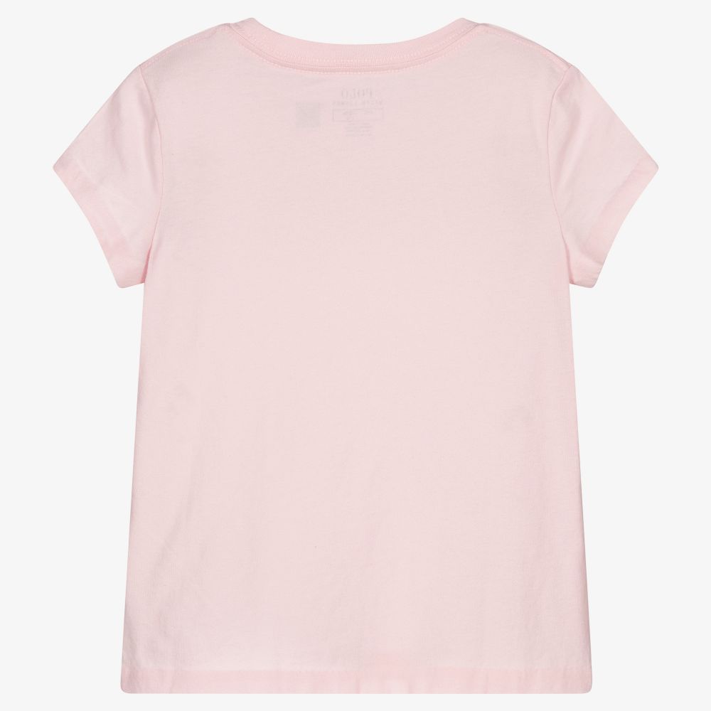ralph lauren girls pink cotton pony t shirt 427906 006d7a2cd0e893cfc69df6237dc6579c3fcfc2ff
