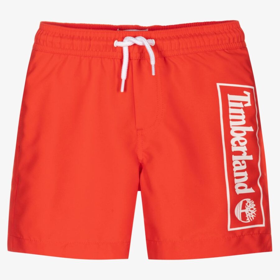 timberland boys red logo swim shorts 438739 01ce414ca67ff1b91812f2b69e900af8061e6eff
