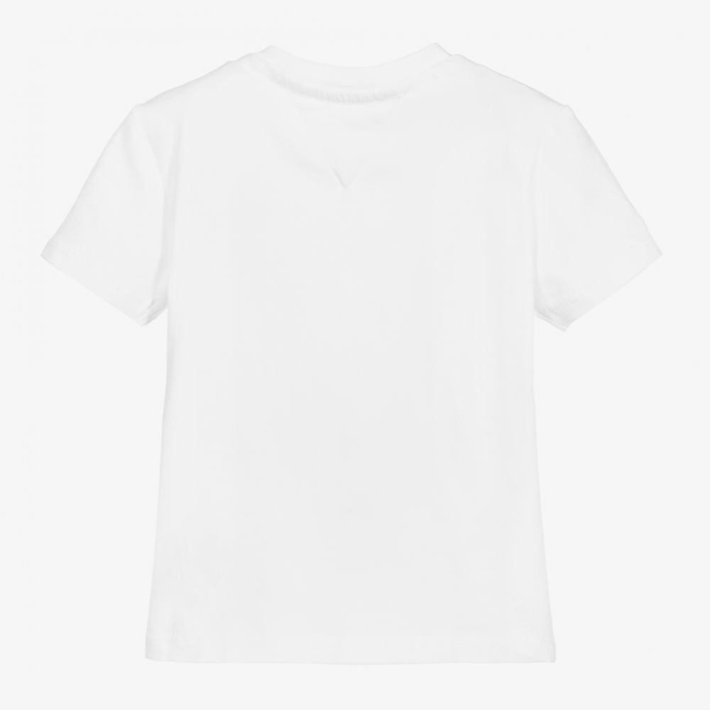tommy hilfiger white organic cotton t shirt 419036 431b5739603b3b3cb9fde5afb2615a5f408ea55b