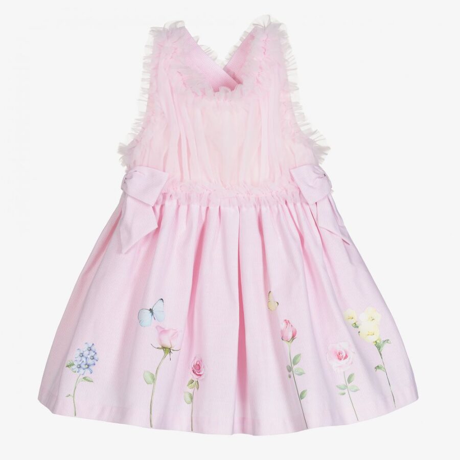 lapin house girls pink floral dress 423704 4eaa9fd6304df0c63bb39008ba23c4c32d9c60a7
