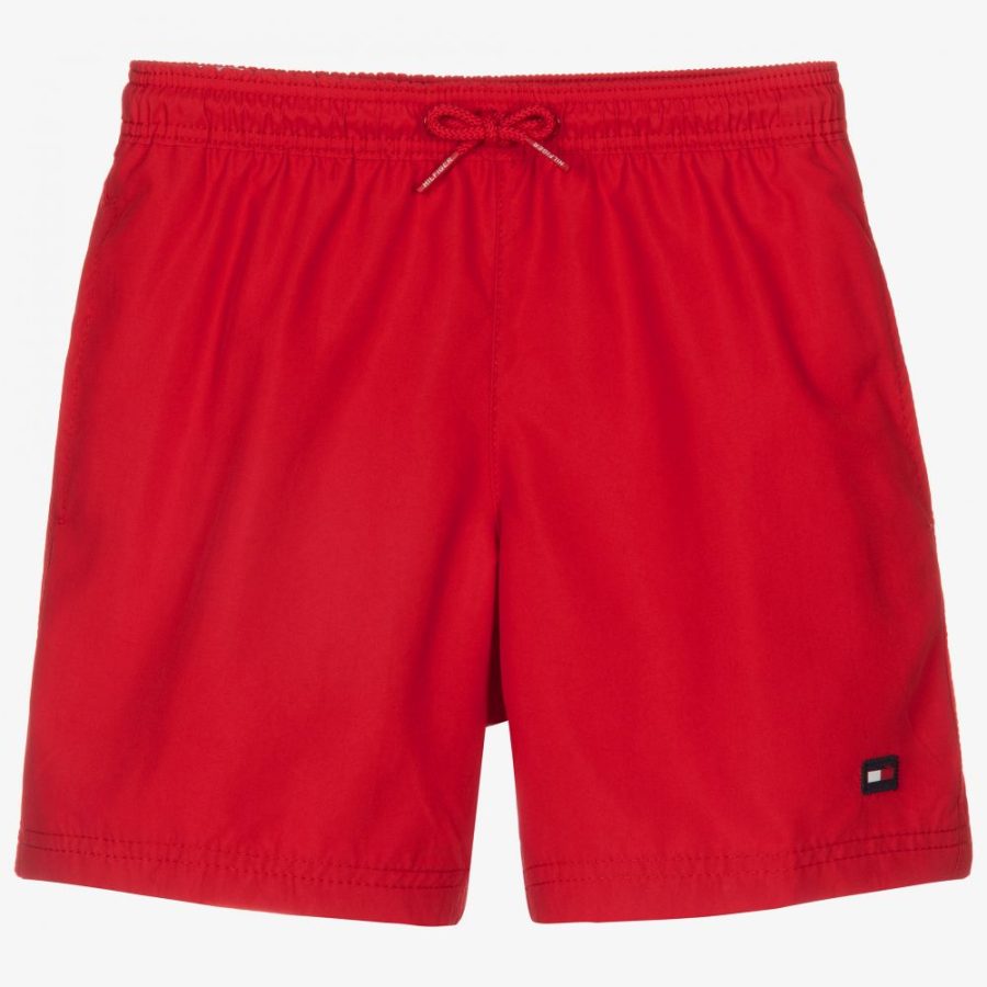 tommy hilfiger boys red logo swim shorts 441888 ea9692ae9980e2db21cc7510b81574794df79dc6