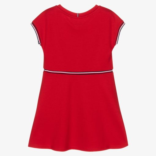tommy hilfiger girls red jersey dress 442376 c20f5e894b6ba8a4ce24a31e57eed42d734f13b8