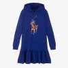 ralph lauren teen girls blue hooded dress 458984 eb2ca720bfadb9e496b29fa0e7eb3b7839f6ffff