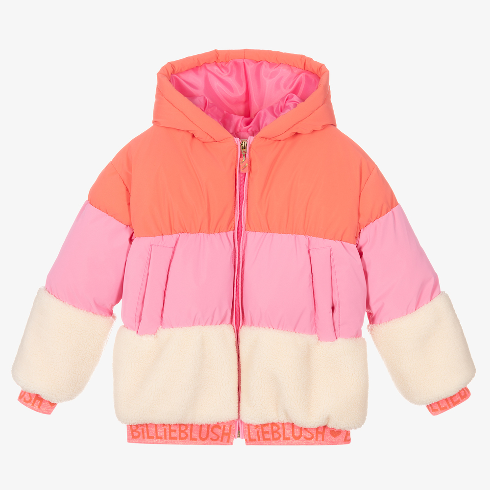 billieblush girls pink colourblock jacket 468391 40ff7480c2b67c34634e2cf13a36e569531613fe