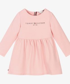 tommy hilfiger baby girls pink cotton dress 453751 3b50c711cd75f59fea290683869c374920c82be0
